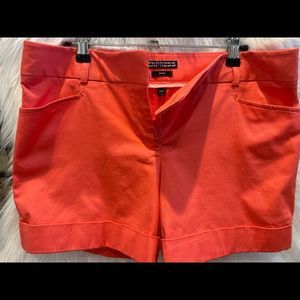 EXPRESS Editor Fuschia Pink Short Shorts